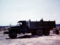 Captured NVA truck.  We were set up near one of their main resupply routes from Cambodia to Zone C/D.